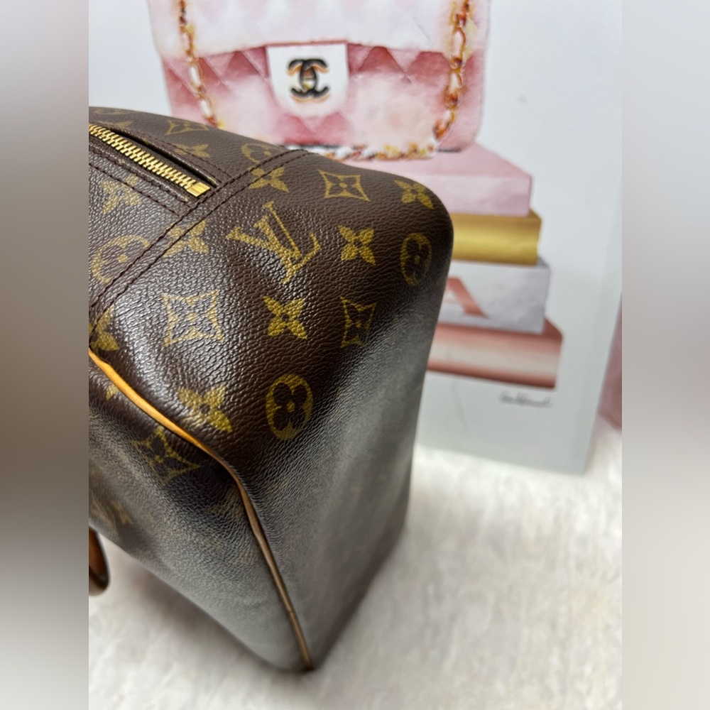 Louis Vuitton Monogram Canvas Deauville Bag-MB0014 - Picture 4 of 12